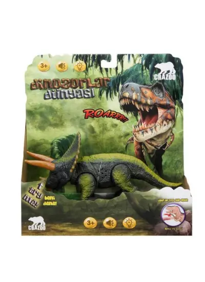 Triceraptors Dinozor Işıklı Sesli - RS6171