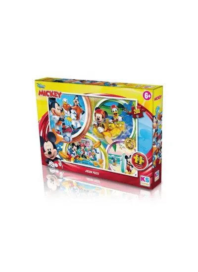 KS Mickey Mouse Puzzle 200 Parça