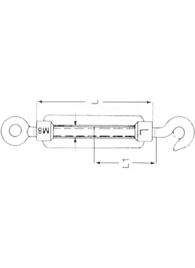 Gerdirme Galvanizli M6