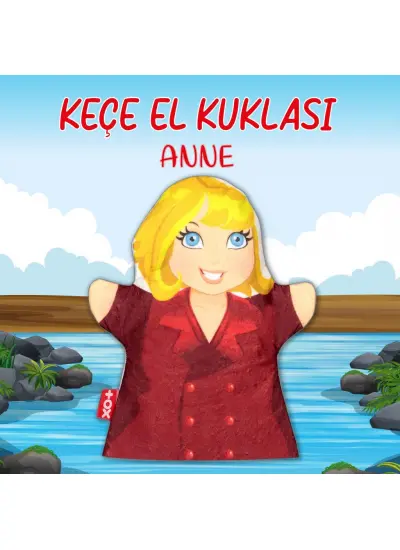 Anne Aile Bireyleri Keçe El Kukla