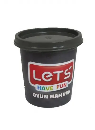 Lets Tek Renk Oyun Hamuru Gri 150 Gr