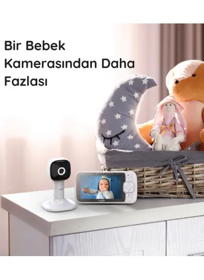 Motorola Hubble HBL12 Nursery Pal Cloud Dijital Bebek Kamerası