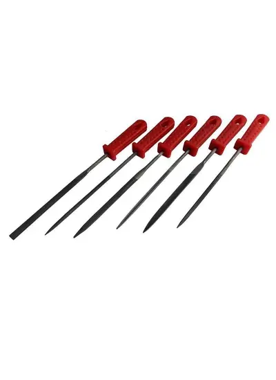 Vinko VI-29309 Saatçi Eğe Takımı 140x3 mm 6 Parça