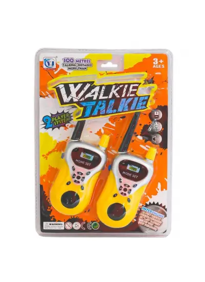 Nessiworld 2289 Walkie Talkie 2'li Telsiz  -Prestij Oyuncak