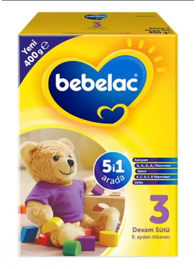 Bebelac 3 Devam Sütü 400g 9-12 Ay