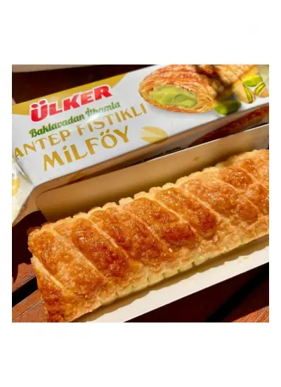 Ülker Antep Fıstıklı Milföy 28 Gr x 24 Adet