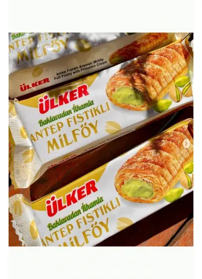 Ülker Antep Fıstıklı Milföy 28 Gr x 24 Adet