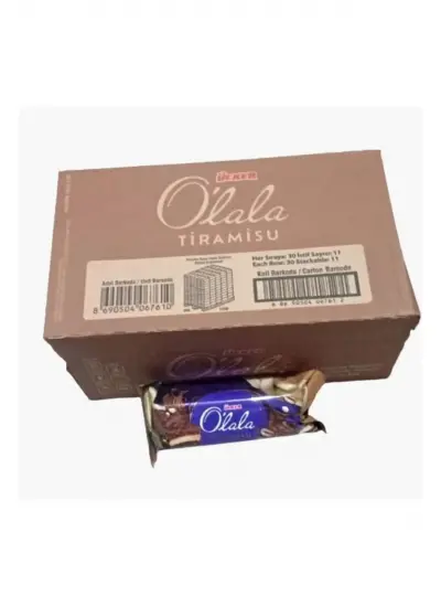 Ülker Olala Tiramisu kek 45 gR X 15 Adet