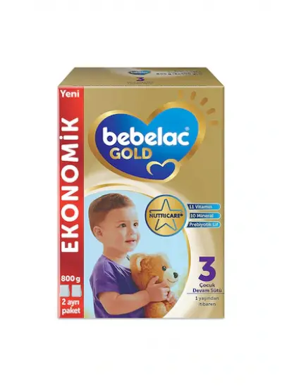 Bebelac Gold 3 Çocuk Devam Sütü 1 Yaş+ 800 G