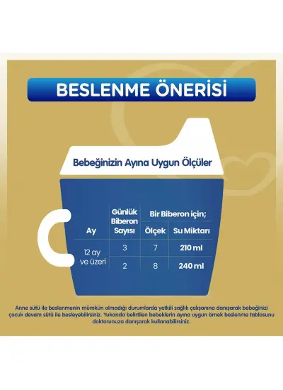 Bebelac Gold 3 Çocuk Devam Sütü 1 Yaş+ 800 G