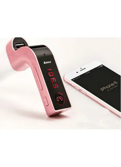 Carg7 Bluetooth Araç FM Transmitter Usb Girişli