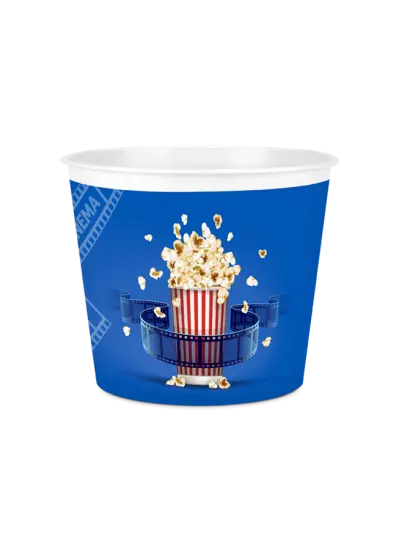 Popcorn Mısır Kovası Dekoratif