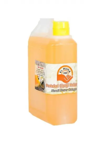 El Ruha Portakal Çiçeği Kolonyası 60° Çanta (Bidon) 900ml