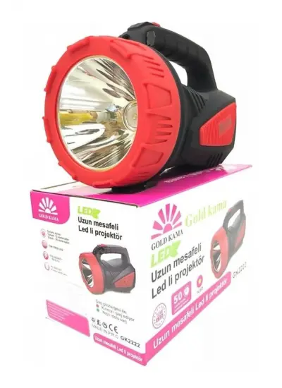 10 W LED El Feneri Şarjli GK-2222