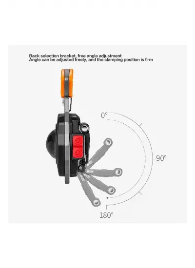 Çok Fonksiyonlu Mini Led Lamba Anahtarlık ve Çakmak USB Şarjlı Kamp İçin Taşınabilir Tam 5 Modlu