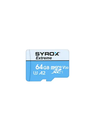 Syrox MC64 64GB Micro Sd Hafıza Kartı