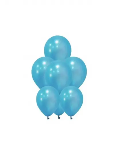 Gemar 100'lü  Metalik Light Blue Balon 28*11