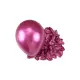 Gemar 100'lü Metalik Pink Rose Balon 13*5