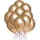 Gemar 50'li Metalik Balon Gold 33*13