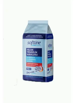 Softline Fresher Islak Temizlik Havlusu Çamaşır Sulu