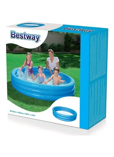 Bestway Çocuk Havuzu 183X33 cm Bestway Mavi - 51027