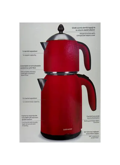 Goldmaster GM-7364 Çay Makinesi