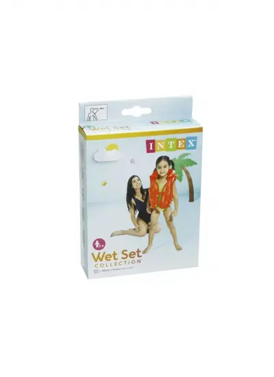 İNTEX 58671EU WET SET COLLECTION YAKALI YELEK 50x47cm 3-6 YAŞ