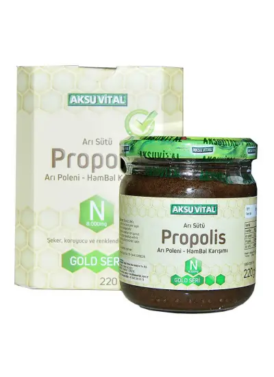 Arı Sütü Propolis Polen Bal Karışımı 220 Gr