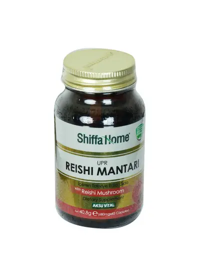 Shiffa Home UPR Reishi Mantarı Diyet Takviyesi 680 Mg x 60 Kapsül