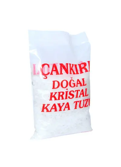 Yemeklik Doğal Kristal Kaya Tuzu Granül Çakıl Çankırı Beyaz 1000 Gr