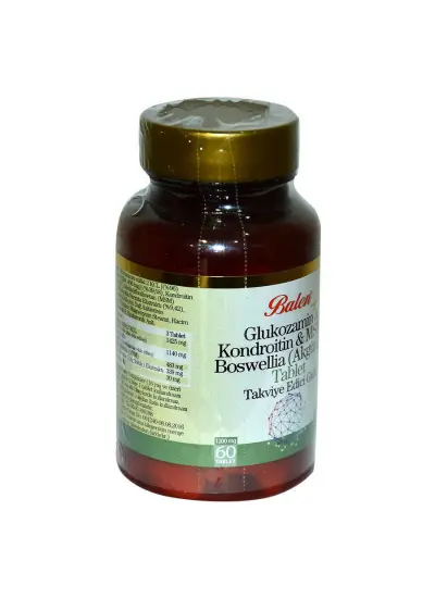 Glukozamin Kondroitin MSM Boswellia 60 Tablet