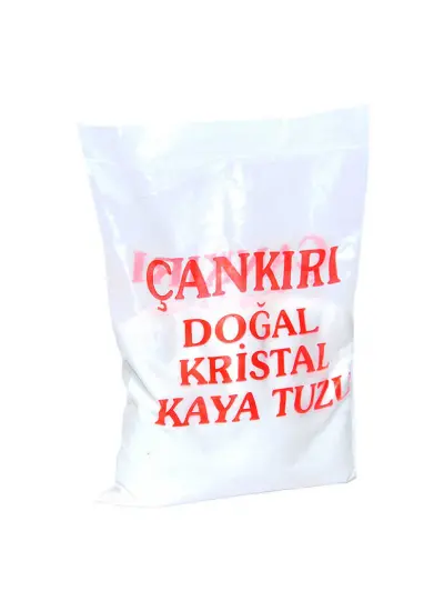 Yemeklik Doğal Kristal Kaya Tuzu Öğütülmüş Çankırı Beyaz 1000 Gr