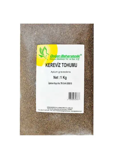 Doğal Kereviz Tohumu 1000 Gr Paket