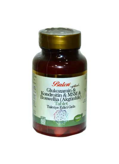 Glukozamin Kondroitin MSM Boswellia 60 Tablet