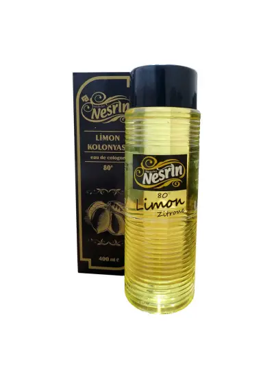 Limon Kolonyası 80 Derece Pet Şişe Kutulu 400 ML -  Eau De Cologne