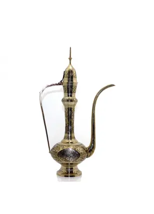Dekoratif Zamak Adalet Terazisi Heykel Biblo 48 Cm ksk178.
