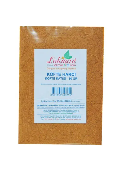 Köfte Harcı Baharat Karışımı 50 Gr Paket