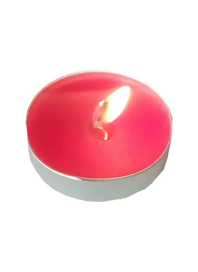 Tea Lights Kırmızı Mum 5 li 1 Paket