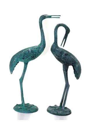 Metal İkili Vinç Kuşu Seti 58-54 Cm KSK496