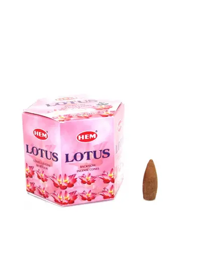 Lotus Aromalı Geri Akış Tütsü ( Backflow )