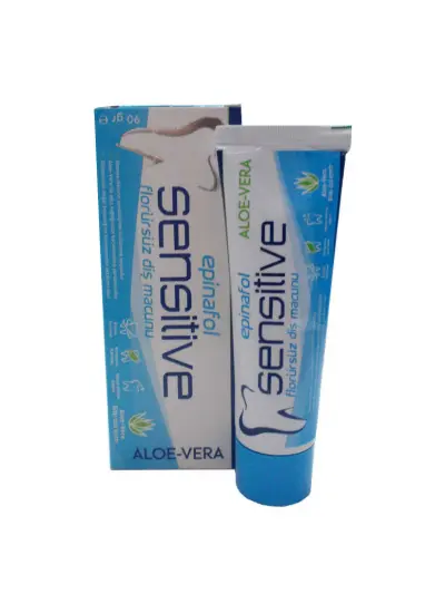 Diş Macunu Florürsüz Sensitive Aloe-Vera Özlü 90 Gr