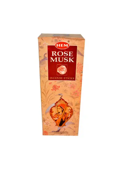 Gül Misk Kokulu 20 Çubuk Tütsü - Rose Musk