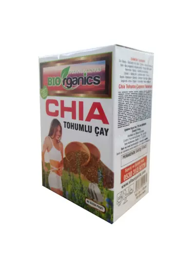 Chia Tohumlu Çay 60 Süzen Poşet