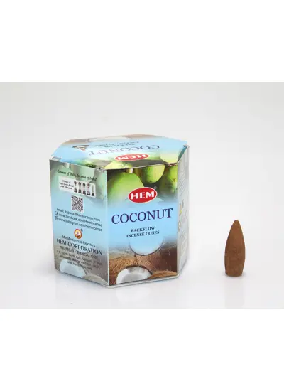 Coconut Aromalı Geri Akış Tütsü ( Backflow )