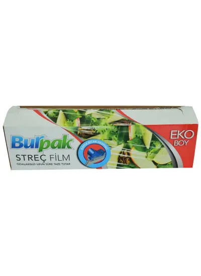 Streç Film 30 Cm Eko Boy Kayar Bıçak Hediyeli