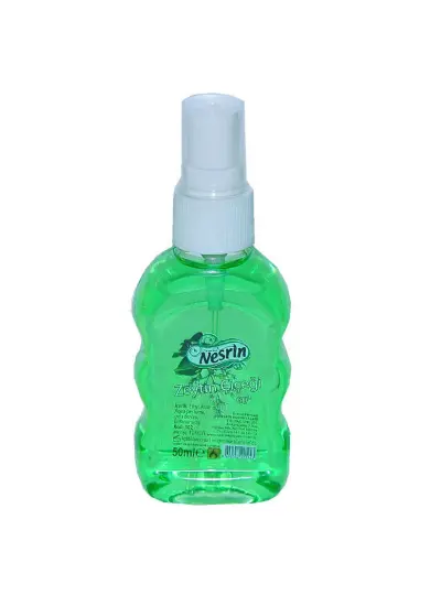 Zeytin Çiçeği Kolonyası 60 Derece Pet Şişe Sprey 50 ML