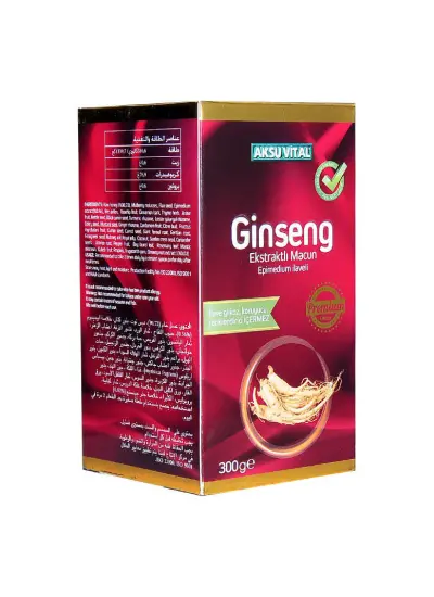 Ginseng Ekstraktlı Bitkisel Macunnu 300 Gr