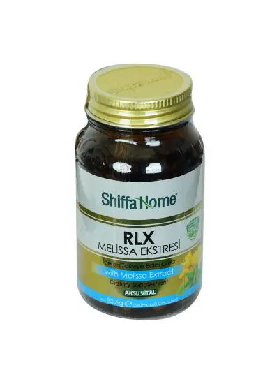 Shiffa Home RLX Melissa Ekstresi Diyet Takviyesi 560 Mg x 60 Kapsül