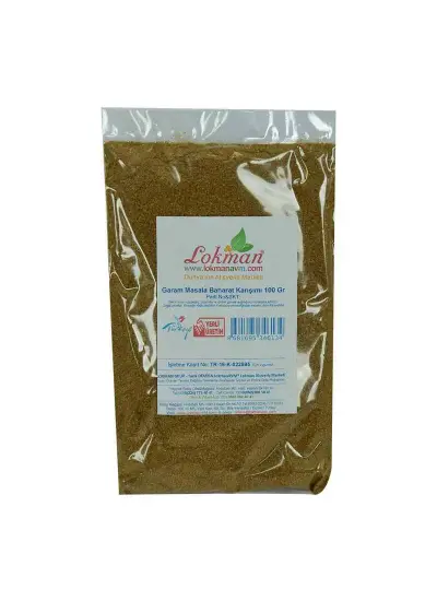 Garam Masala Baharat Karışımı 100 Gr Paket