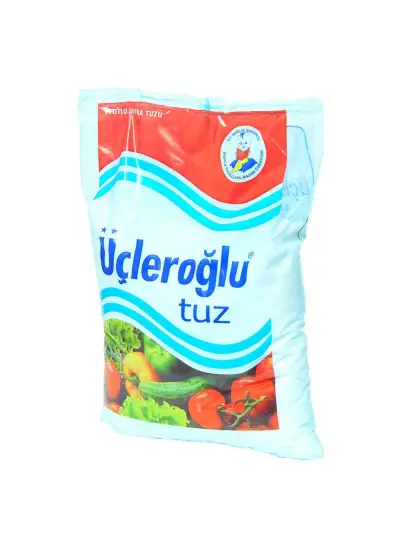 Yemeklik İyotlu Öğütülmüş Kalın Sofra Tuzu 1500 Gr